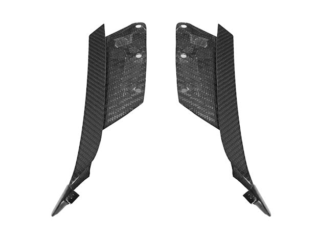 2014-2019 Corvette C7 Z06/ ZR1 CARBON FIBER Side Rocker Panels Brake Scoop Vents (PAIR)